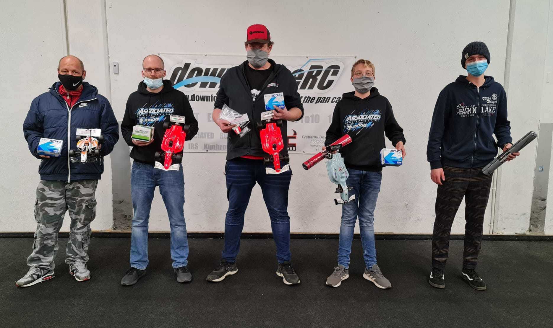 Formel1 Islikon Master 1. Lauf RC-RaceArena Podest